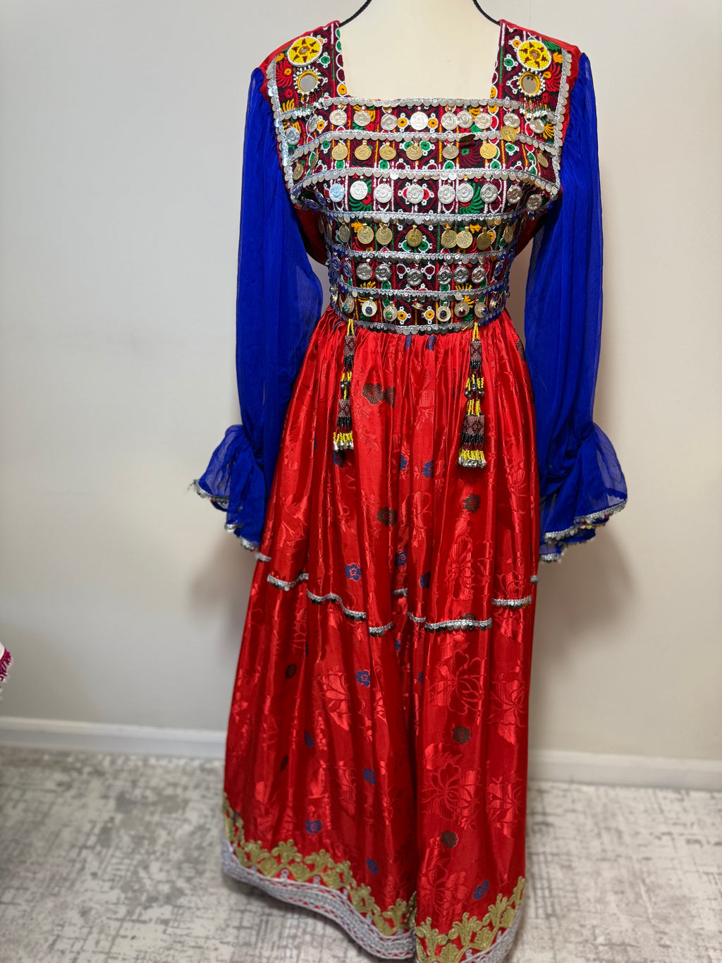 Hand made Afgan Dress