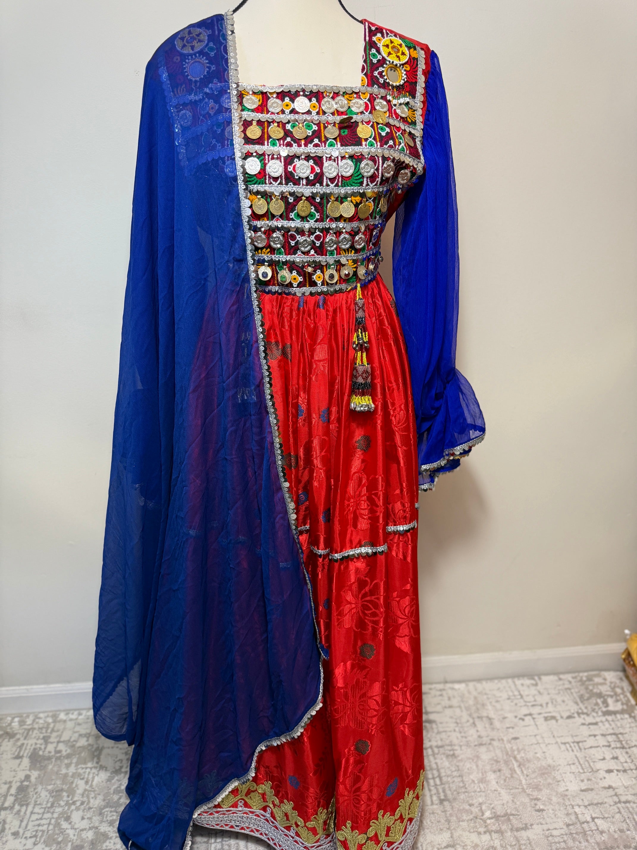 Hand made Afgan Dress