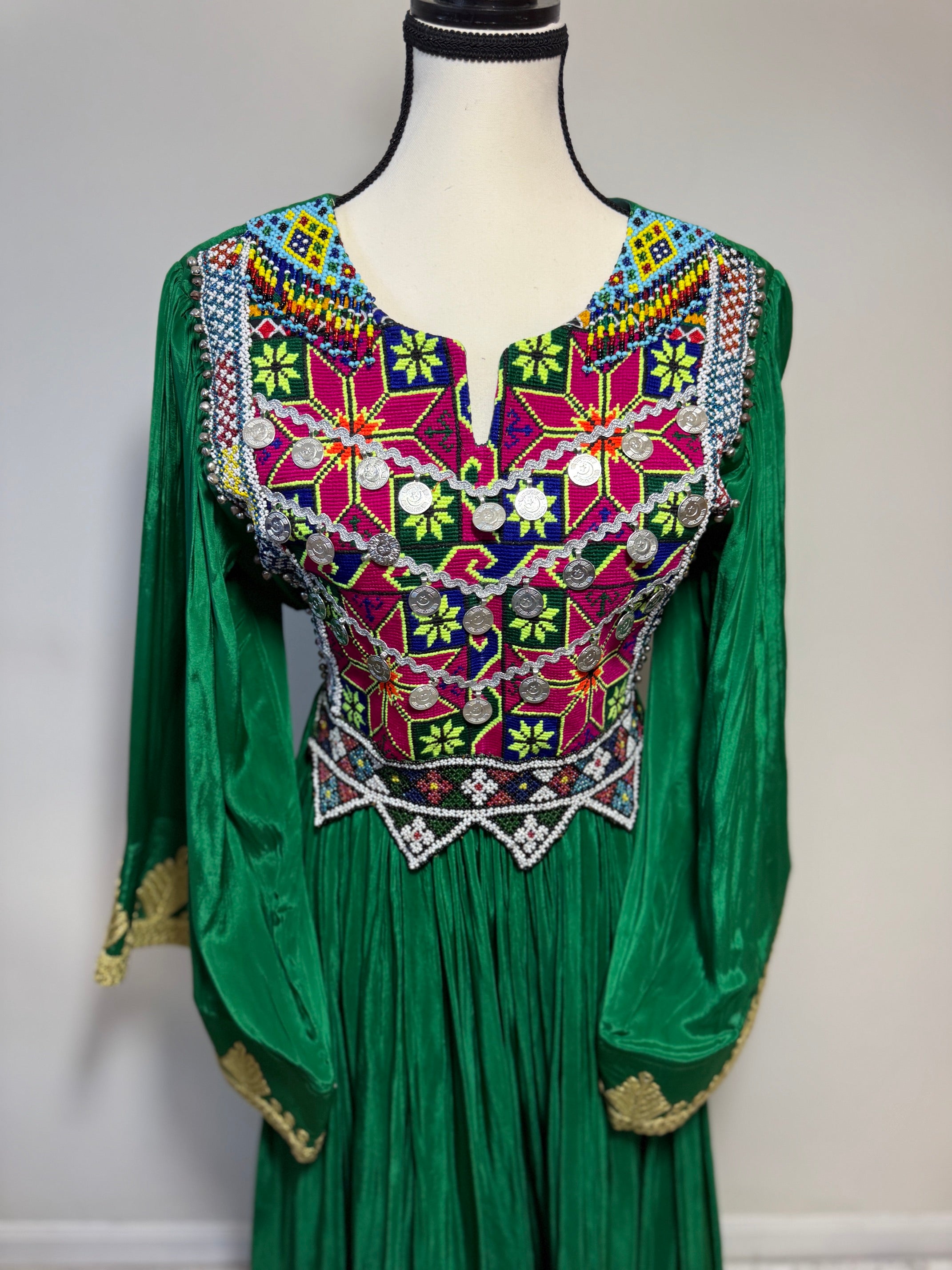 Hand made Afgan Dress
