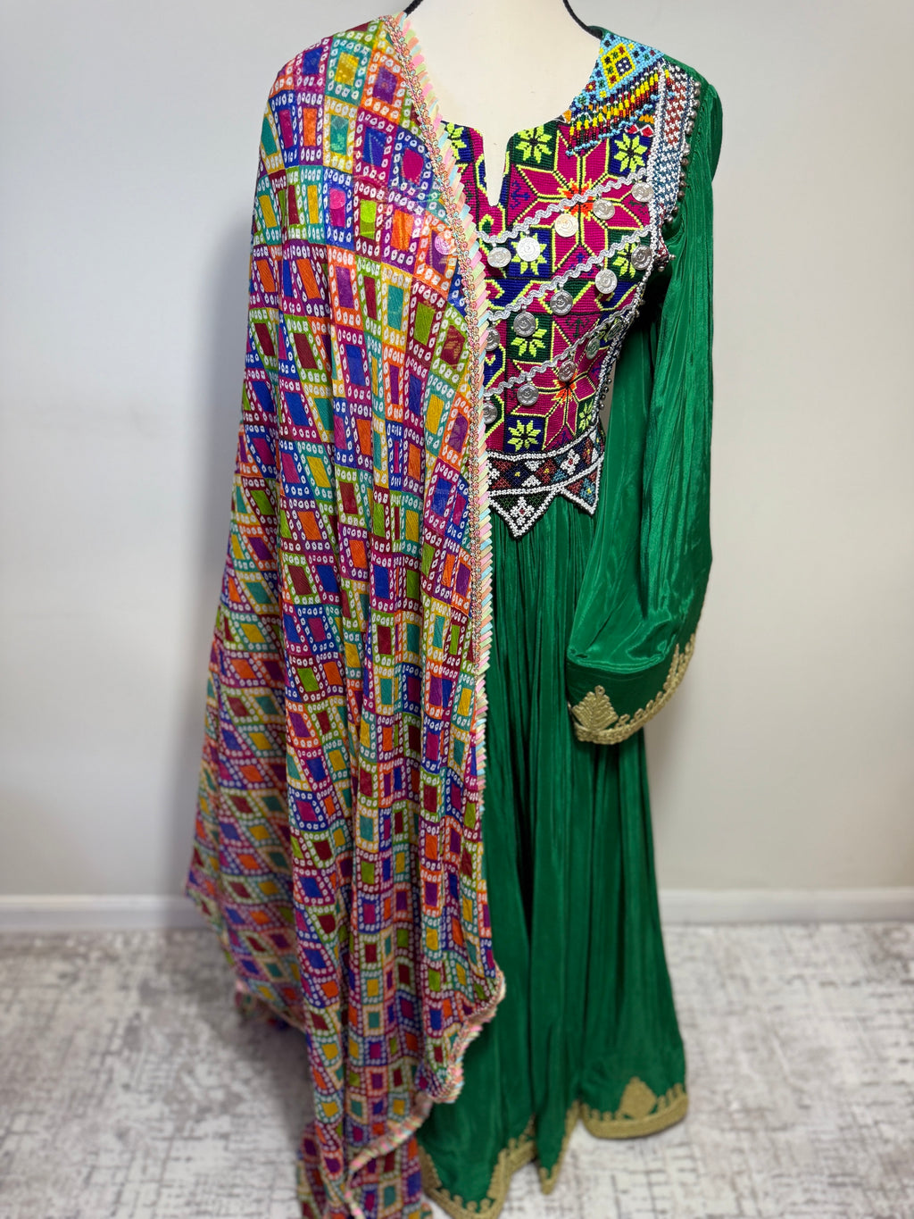 Hand made Afgan Dress