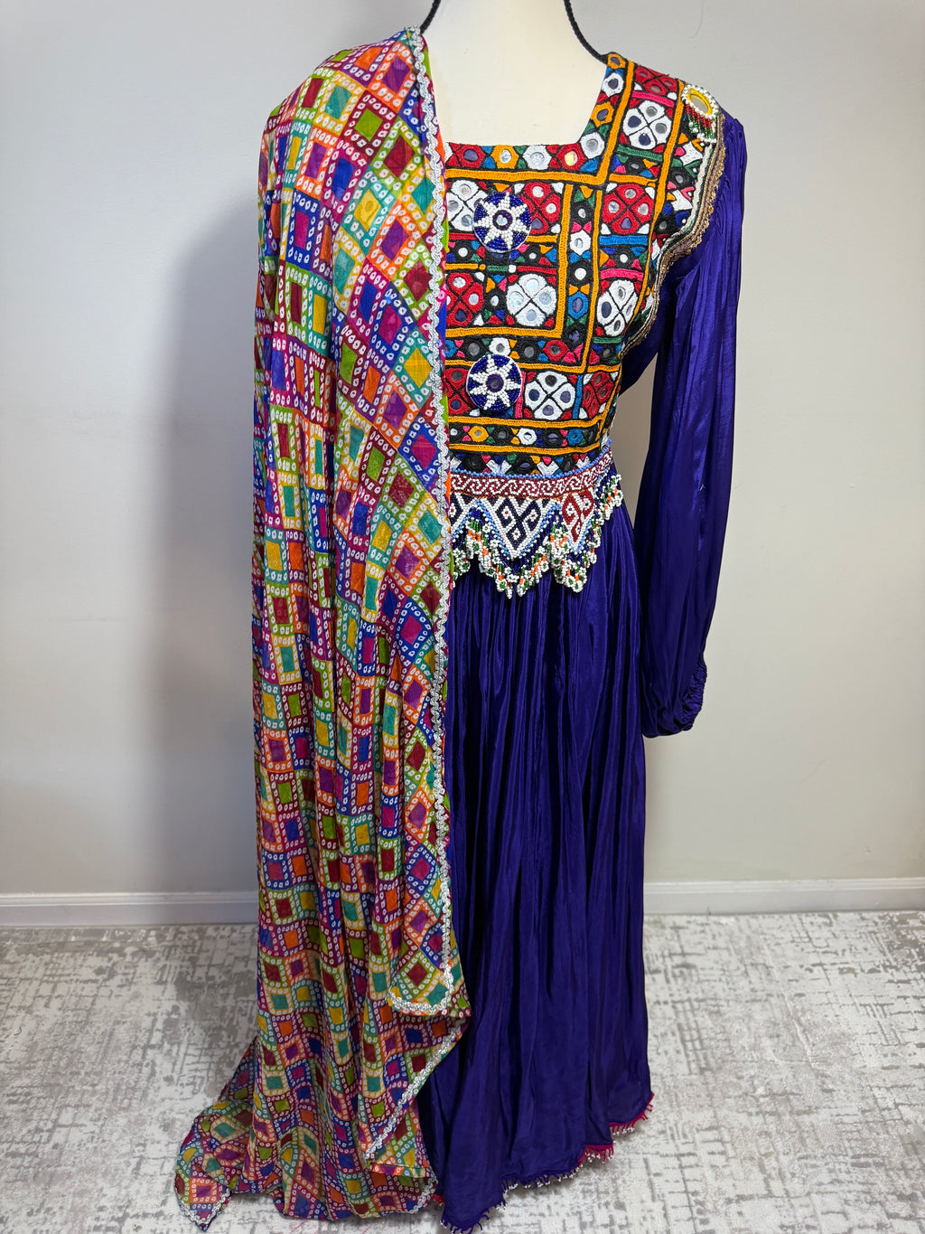 Hand made Afgan Dress