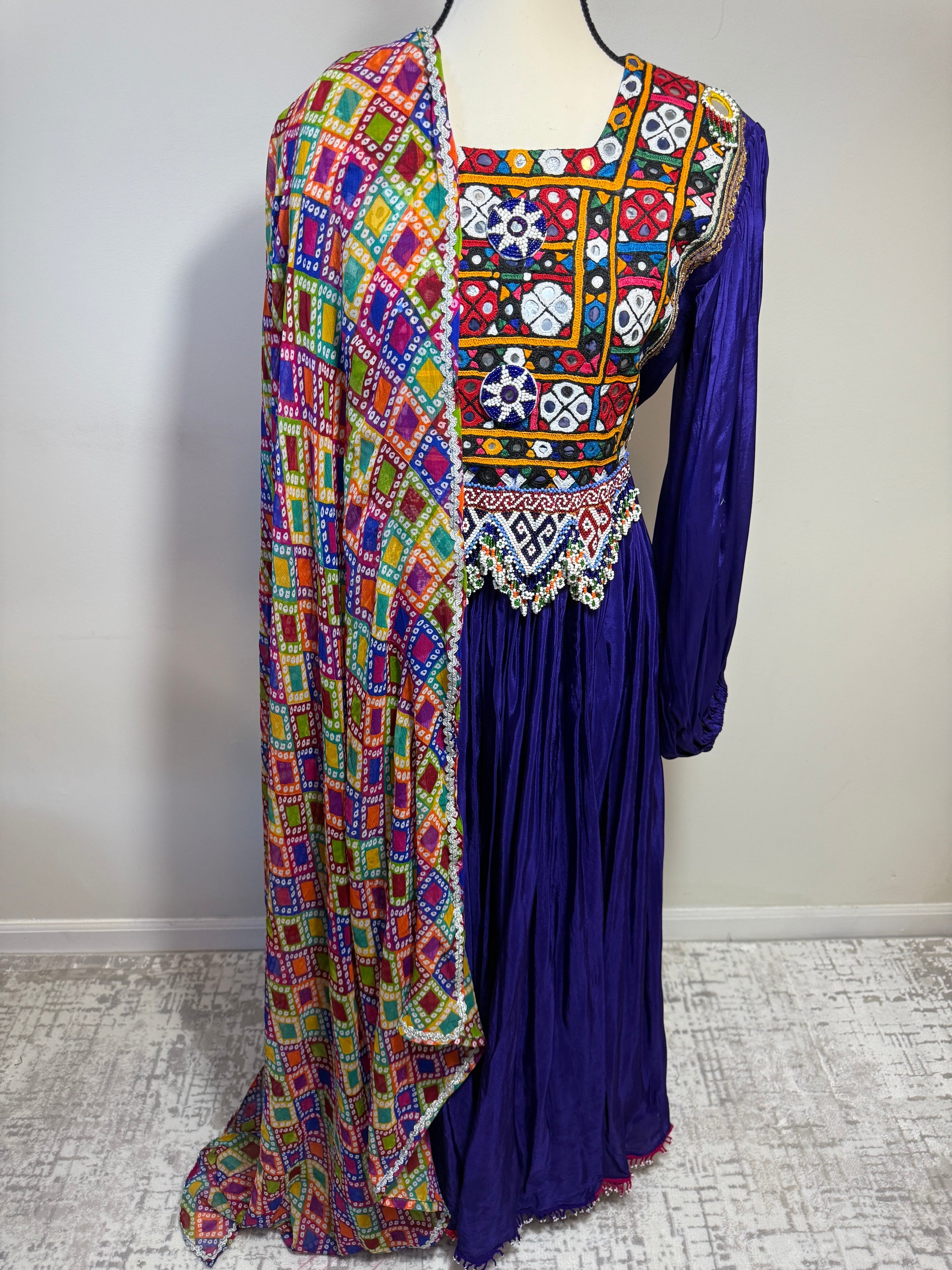 Hand made Afgan Dress