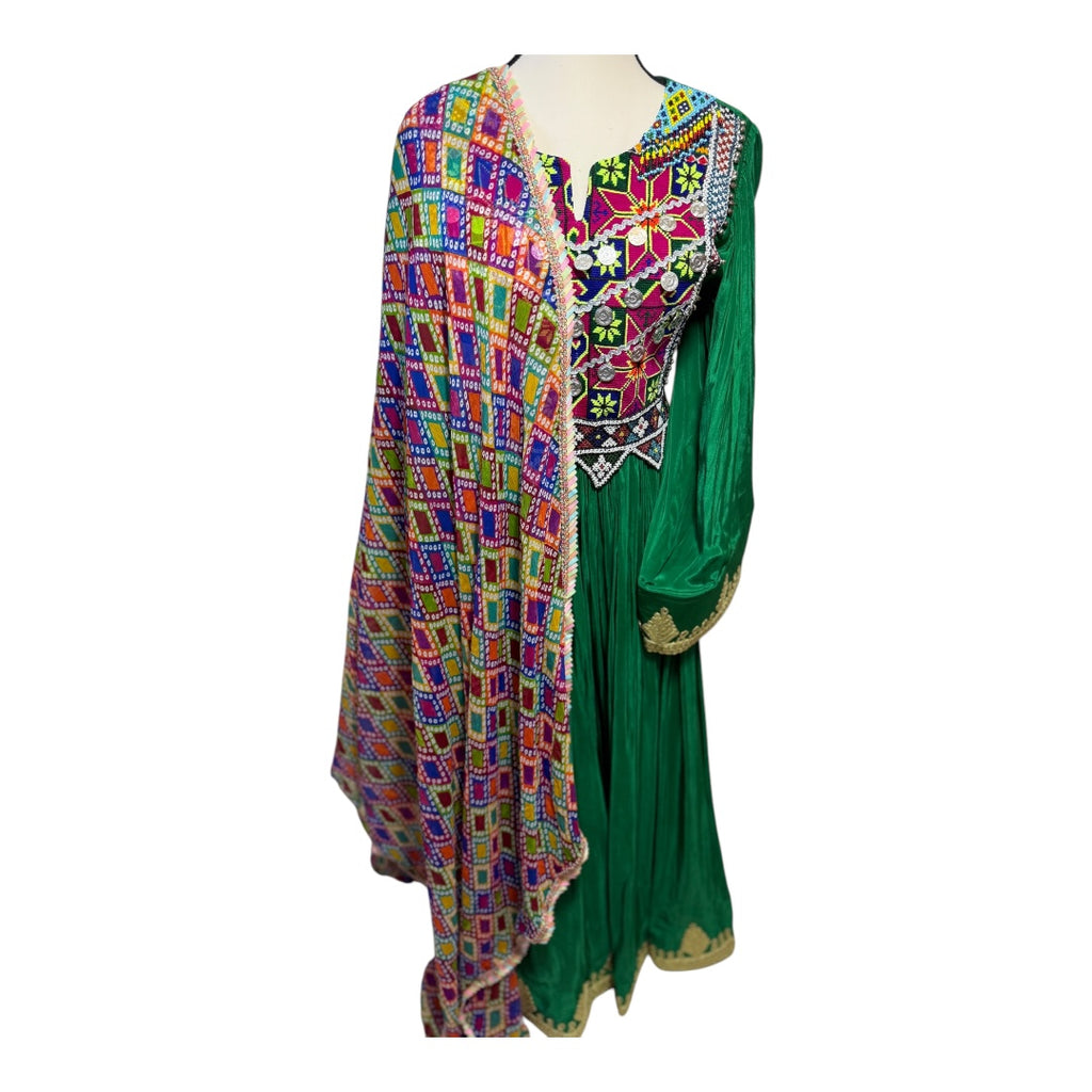 Hand made Afgan Dress
